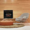 Poltrona Womb Chair com Puff - Image 11
