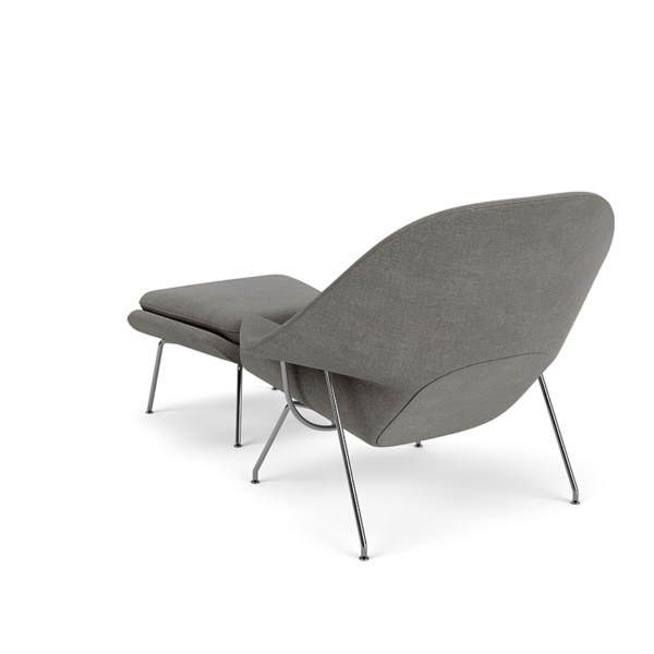 Poltrona Womb Chair com Puff - Image 4