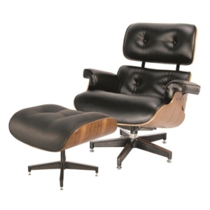 POLTRONA CHARLES EAMES COM PUFF