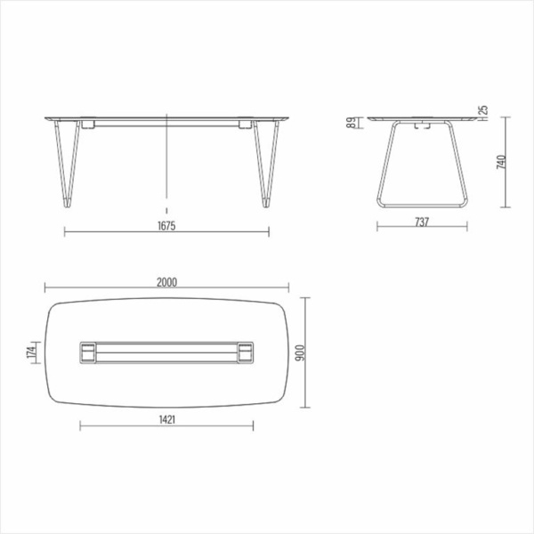 CONJUNTO DE MESAS E BANCOS ALFA - Image 9