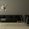 SOFÁ LC 3 3 LUGARES  ESTRUTURA EM AÇO INOX E CROMADO - Image 6