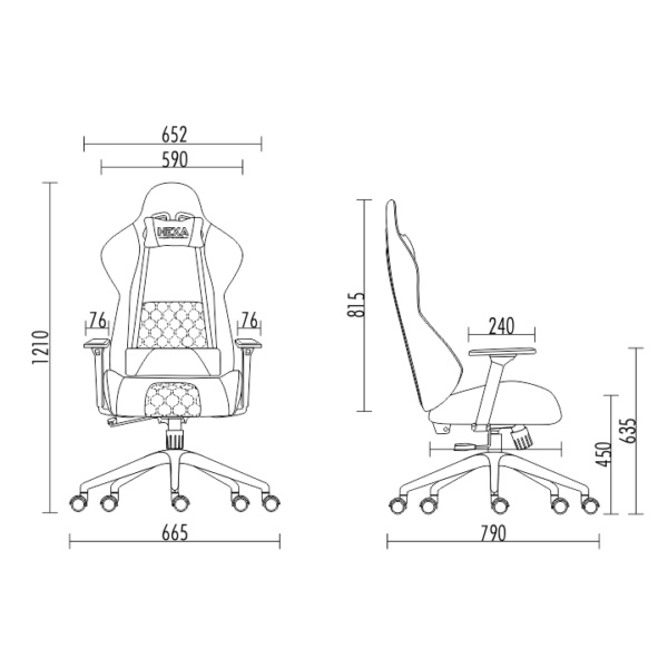 POLTRONA TC HEXA GAMER - Image 12