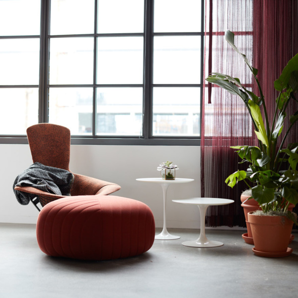 MESA LATERAL SAARINEN REDONDA - Image 9