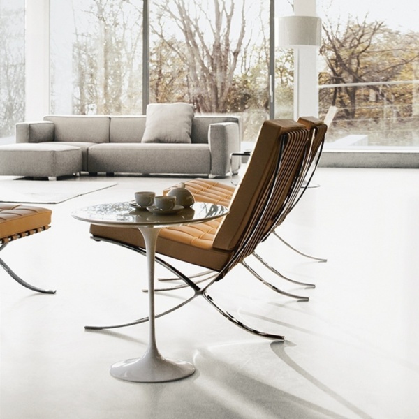 MESA LATERAL SAARINEN REDONDA - Image 6