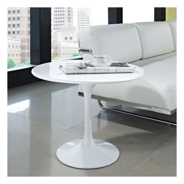 MESA LATERAL SAARINEN REDONDA - Image 7
